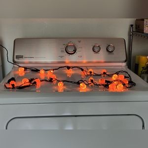 One Set Of Halloween Jack O Lantern Orange Pumpkin Lights